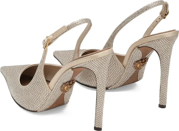 105mm Devotion rhinestone-embellished slingback pumps - Image 3