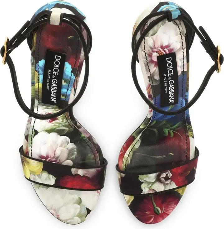 105mm DG Baroque-heel sandals - Image 4