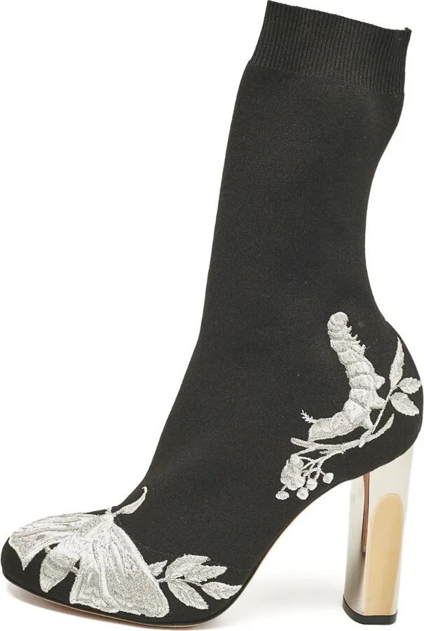 105mm Embroidered Boots