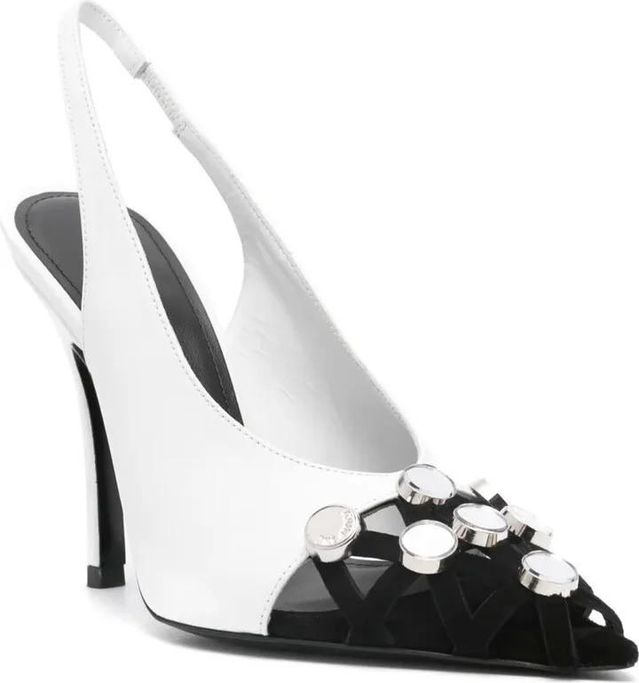 105mm Fiona slingback pumps - Image 2