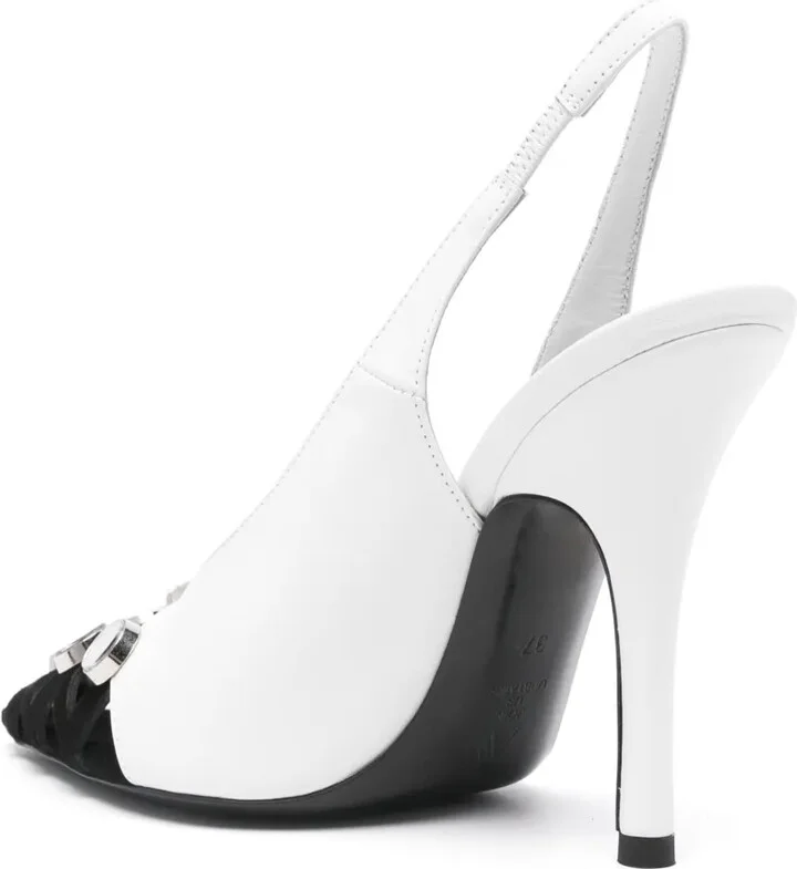 105mm Fiona slingback pumps - Image 3