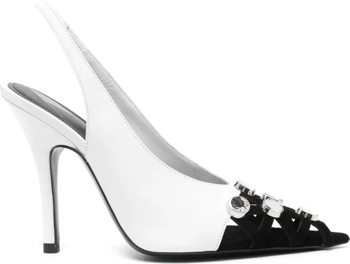 105mm Fiona slingback pumps
