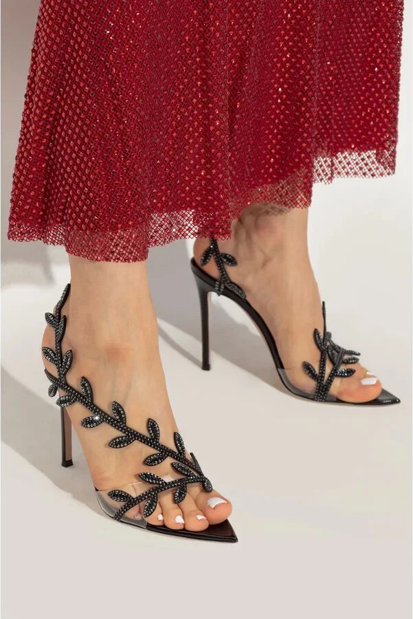 105mm Flavia leather sandals - Image 2
