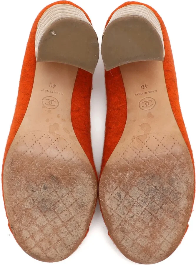 105mm Floral-Appliqué Heeled Pumps - Image 5