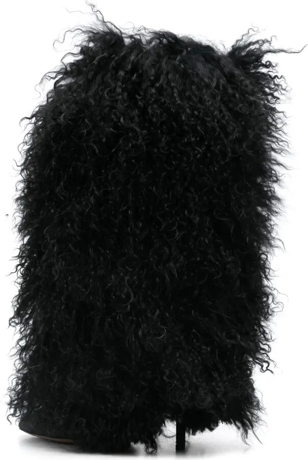 105mm Furry Stiletto boots - Image 3