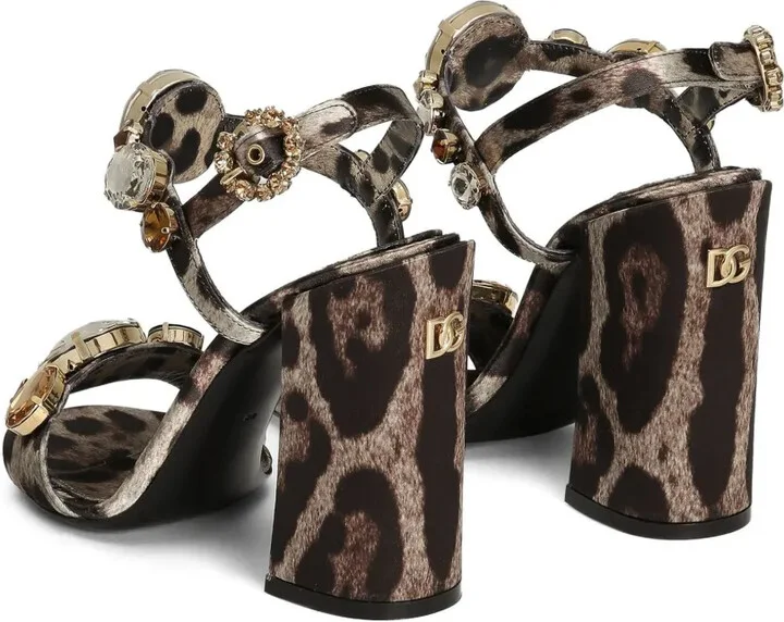 105mm Gemstone-Embellished Sandals - Image 3