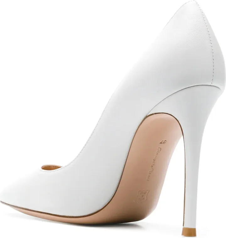 105mm Gianvito leather pumps - Image 3