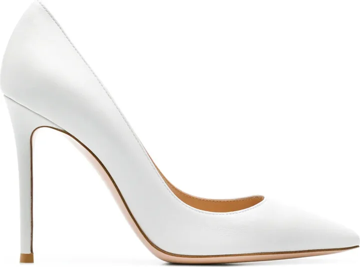 105mm Gianvito leather pumps