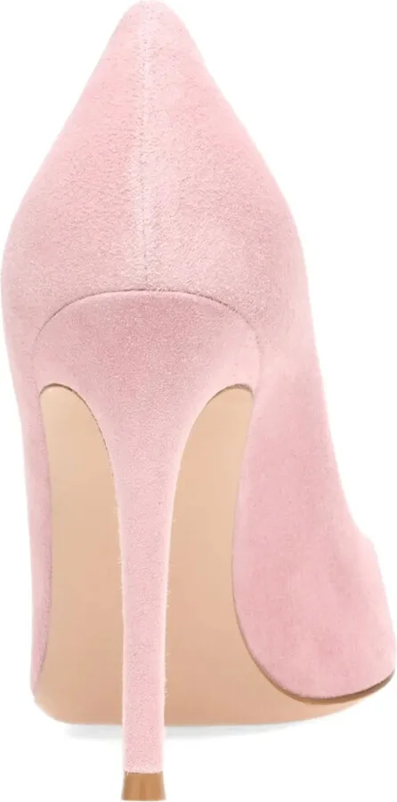 105mm Gianvito suede heeled pumps - Image 3