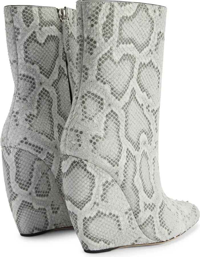 105mm Ginnyfer Bootie wedge boots - Image 3