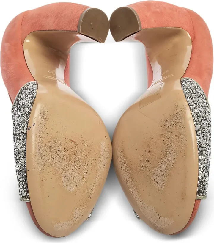105mm Glitter-Detailing Pumps - Image 5