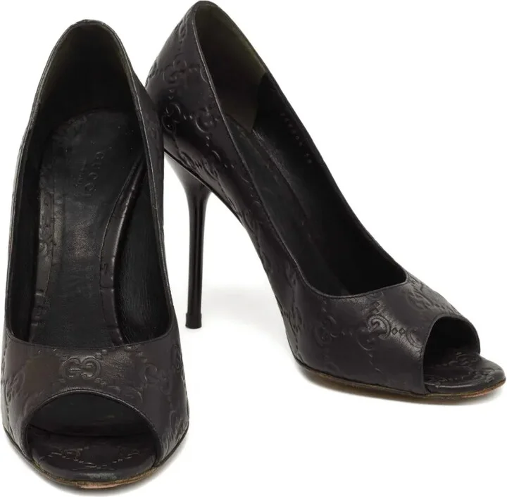 105mm Guccissima leather pumps - Image 3