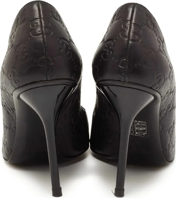 105mm Guccissima leather pumps - Image 4