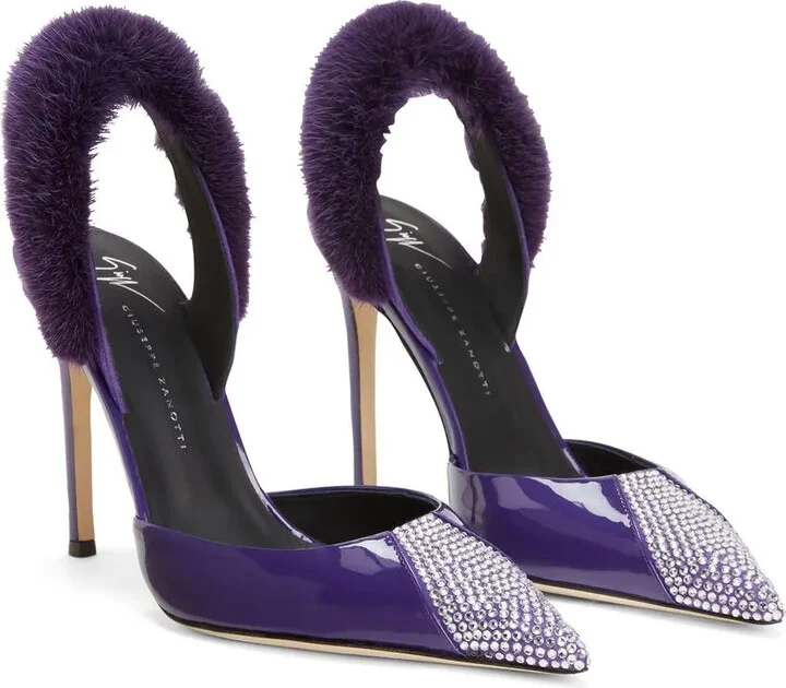 105mm Henriette Strass embellished pumps - Image 2