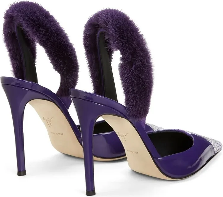 105mm Henriette Strass embellished pumps - Image 3