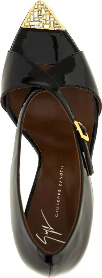 105mm Intrigo embellished stiletto heeled sandals - Image 3