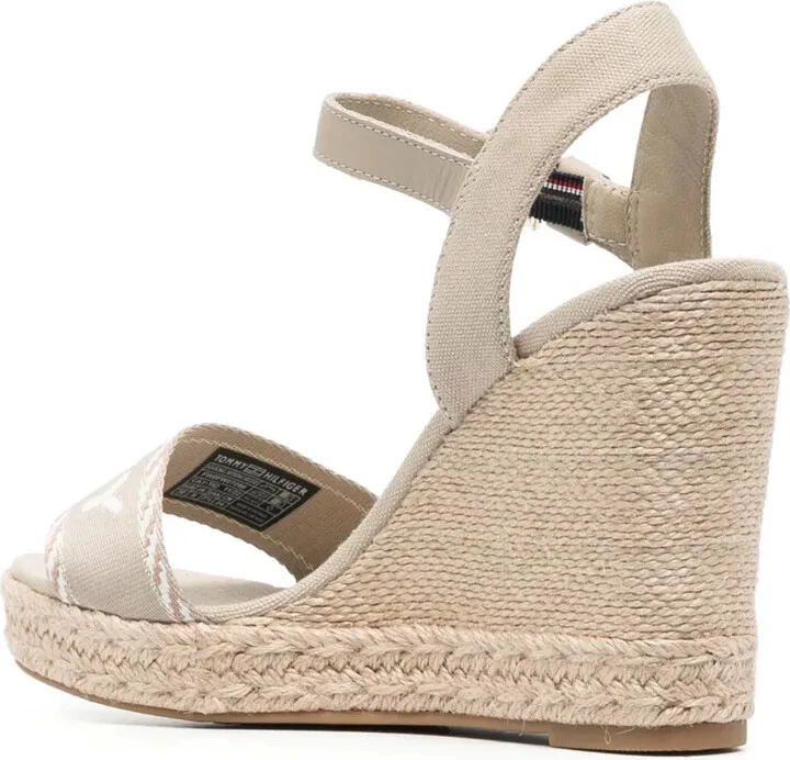 105mm Jacquard-Logo Espadrilles - Image 3
