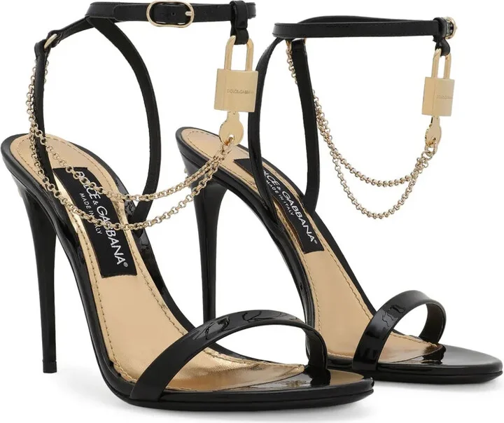 105mm Keira chain-link sandals - Image 2