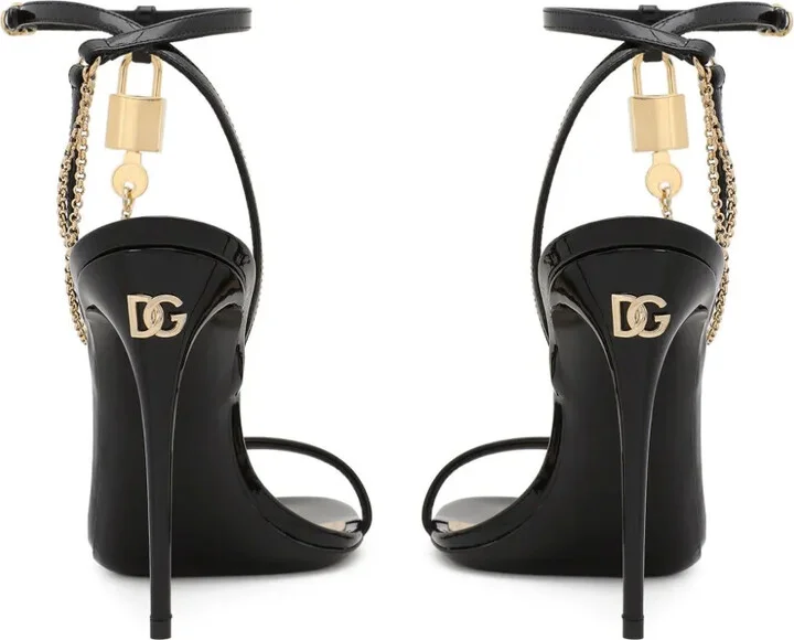 105mm Keira chain-link sandals - Image 3