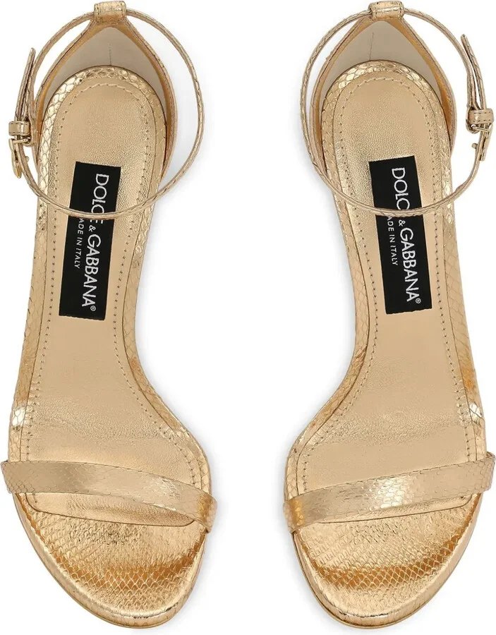 105mm Keira leather sandals - Image 4