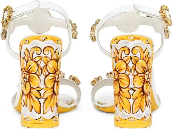 105mm Keira leather sandals - Image 3