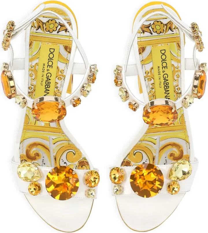 105mm Keira leather sandals - Image 4