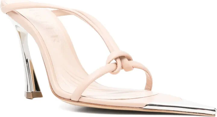 105mm Knotted Fang sandals - Image 2