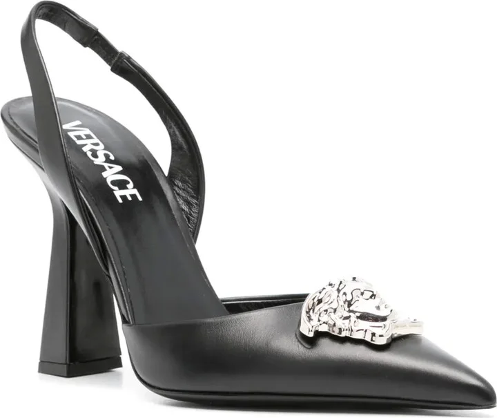 105mm La Medusa slingback pumps - Image 2