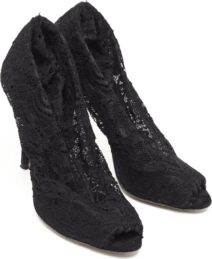 105mm Lace-Trim Sandals - Image 2