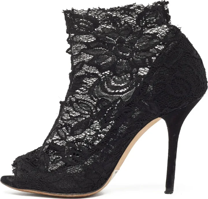 105mm Lace-Trim Sandals