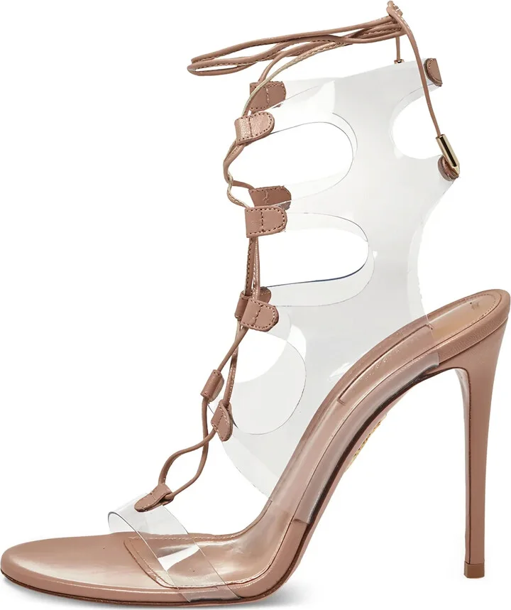 105mm Lace-Up Sandals