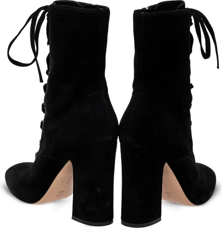 105mm Leather Ankle Boots - Image 4
