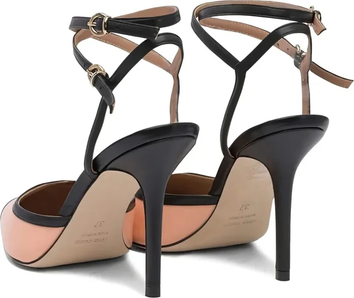 105mm Leather Ankle-Strap Pumps - Image 5