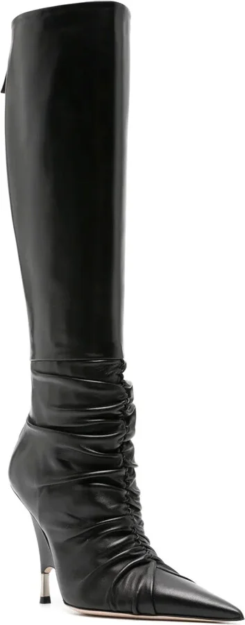 105mm Leather Boots - Image 2