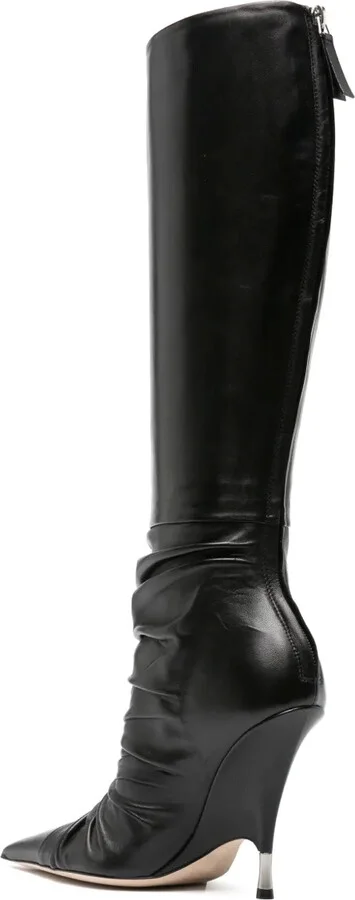 105mm Leather Boots - Image 3