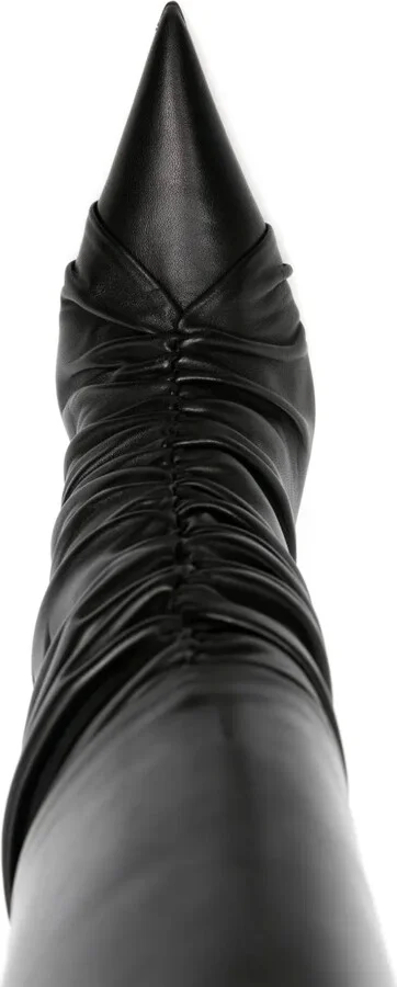 105mm Leather Boots - Image 4