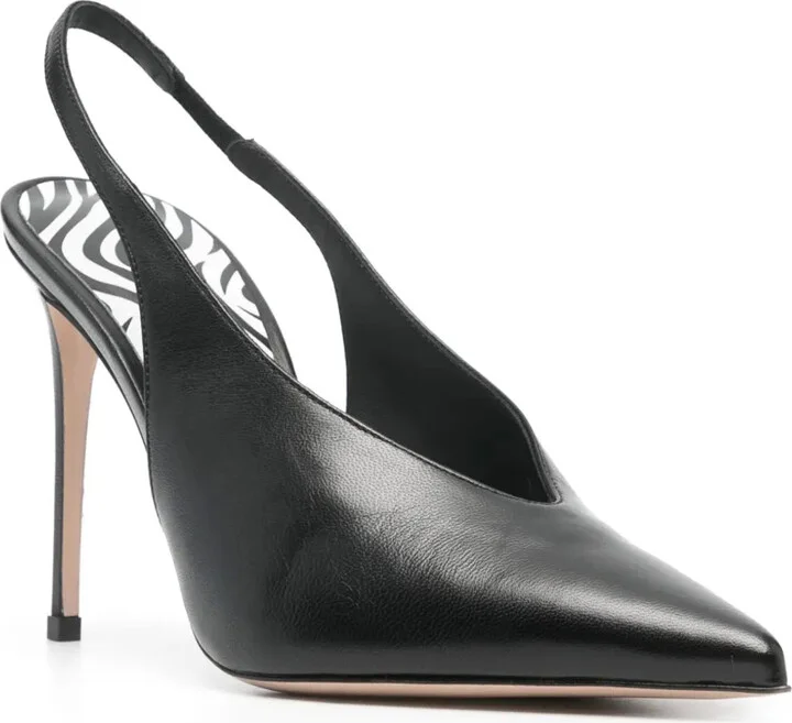 105mm Leather Pumps - Image 2