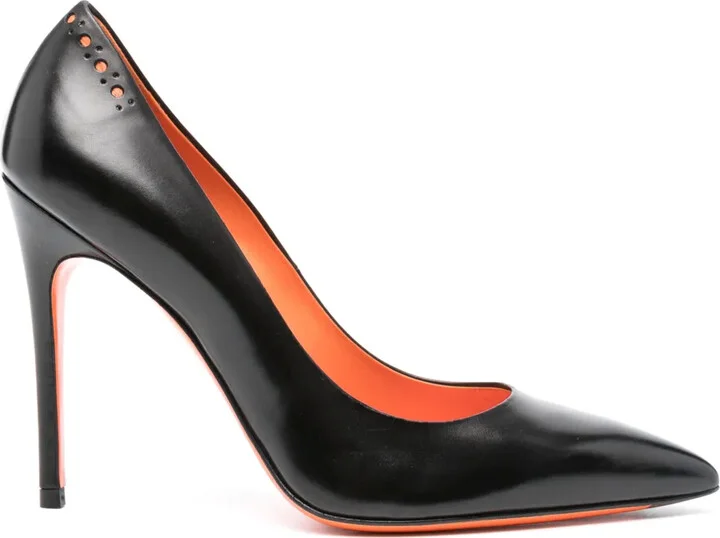 105mm Leather Pumps