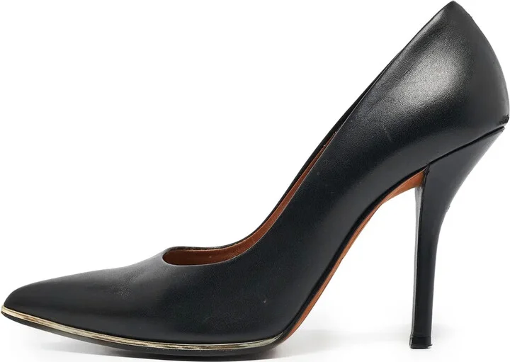 105mm Leather Pumps
