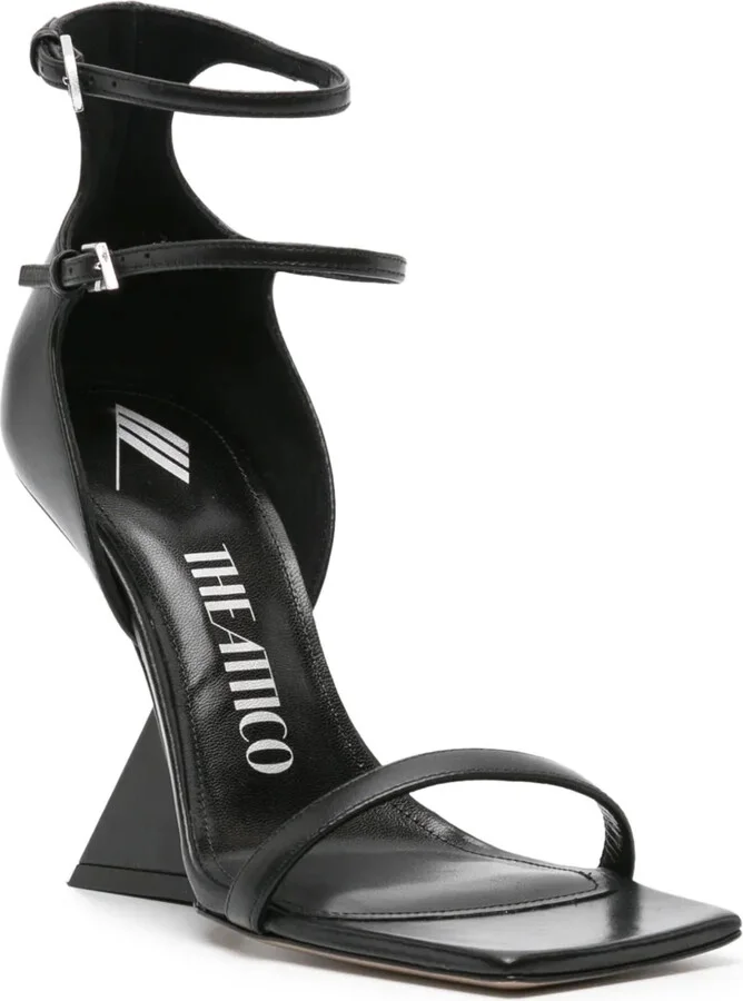 105mm Leather Sandals - Image 2