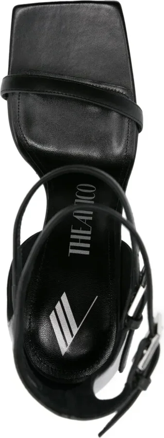 105mm Leather Sandals - Image 4