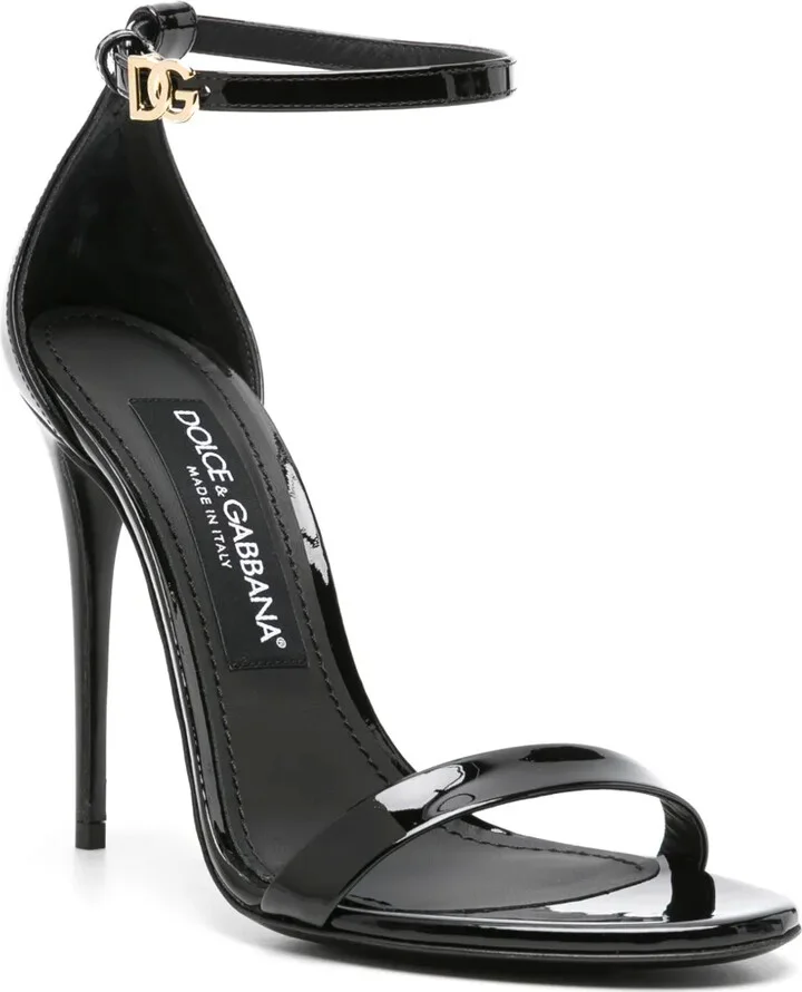 105mm Leather Sandals - Image 2