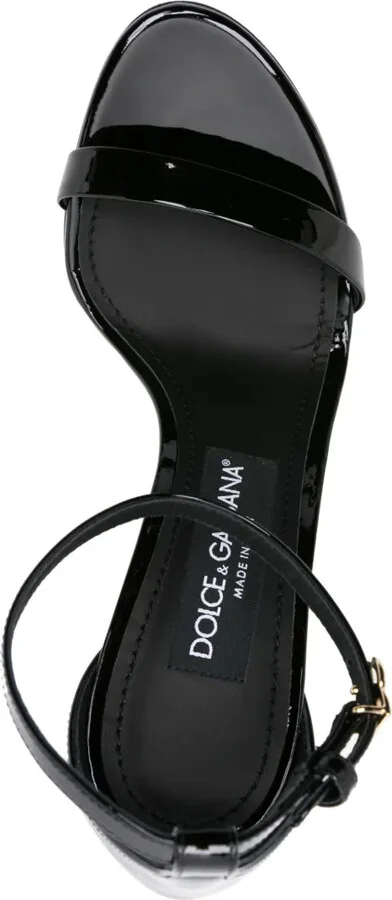 105mm Leather Sandals - Image 4