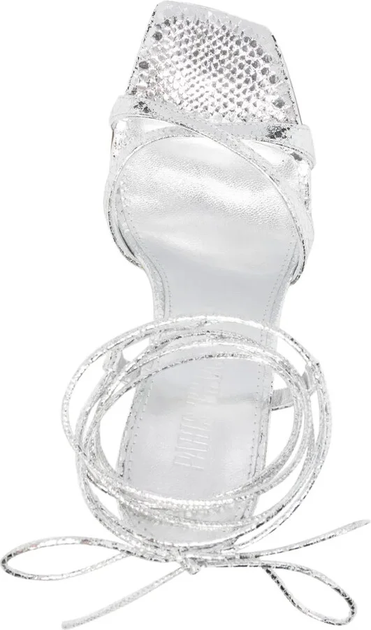 105mm Leather Sandals - Image 4