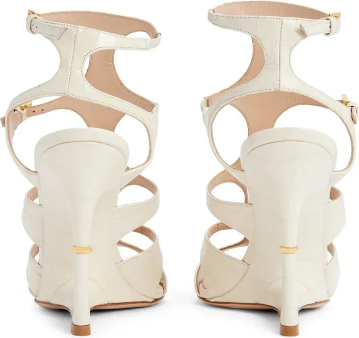 105mm Leather Sandals - Image 3
