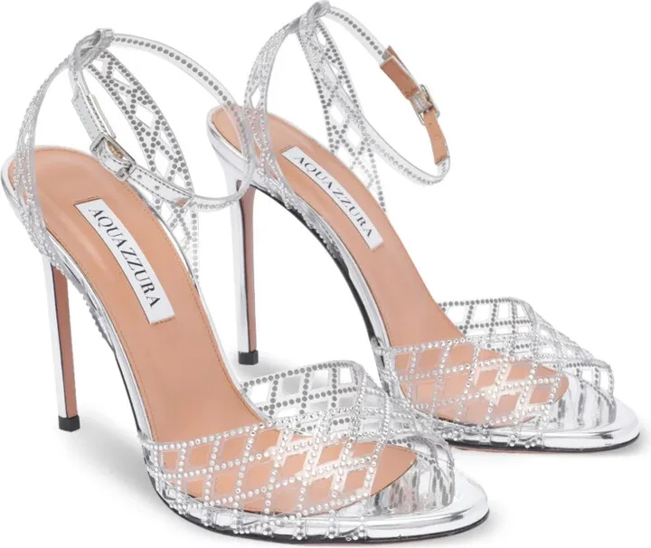 105mm Leather Sandals - Image 2