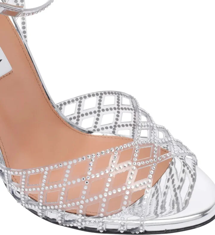 105mm Leather Sandals - Image 4