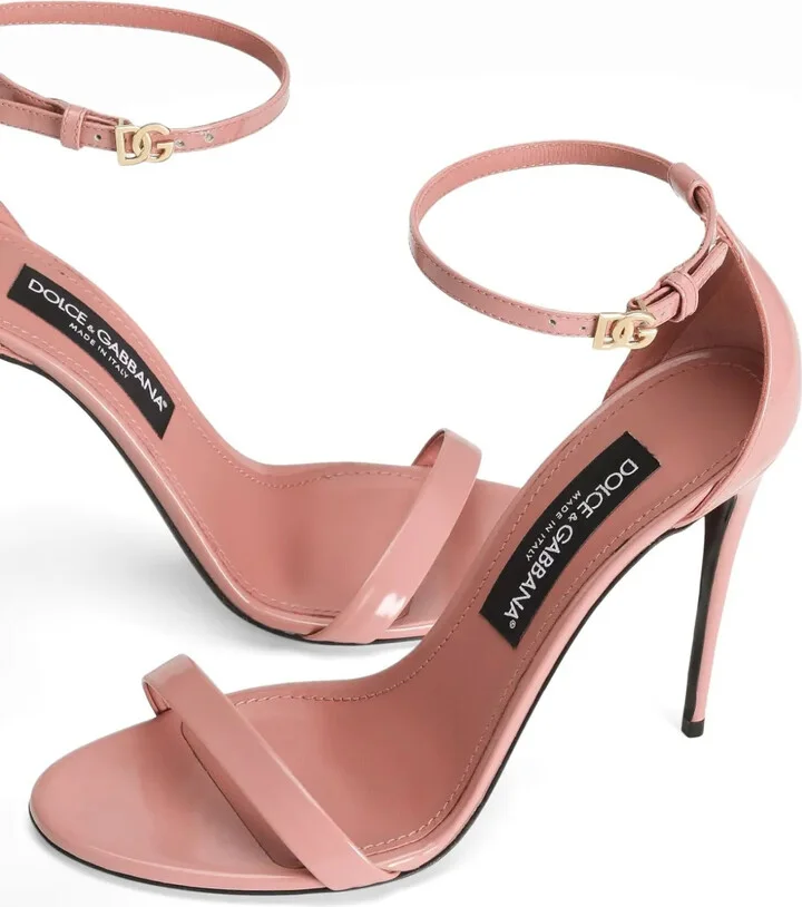 105mm Leather Sandals - Image 4