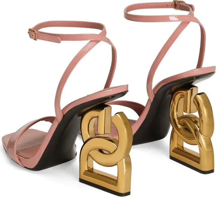 105mm Leather Sandals - Image 3