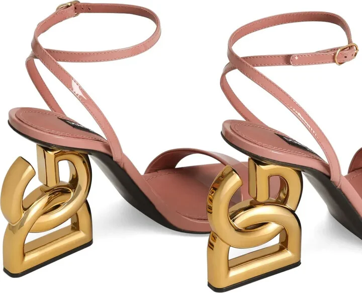 105mm Leather Sandals - Image 4